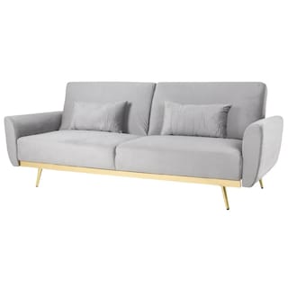 Foto 1 | Sofá Cama Silla Sillón Plegable Sala Moderna Velvet + Cojín