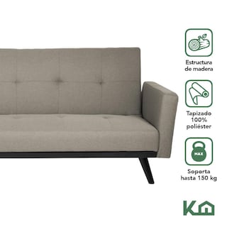 Foto 2 | Sofá Cama Reclinable Silla Convertible Sillón Sala Moderna