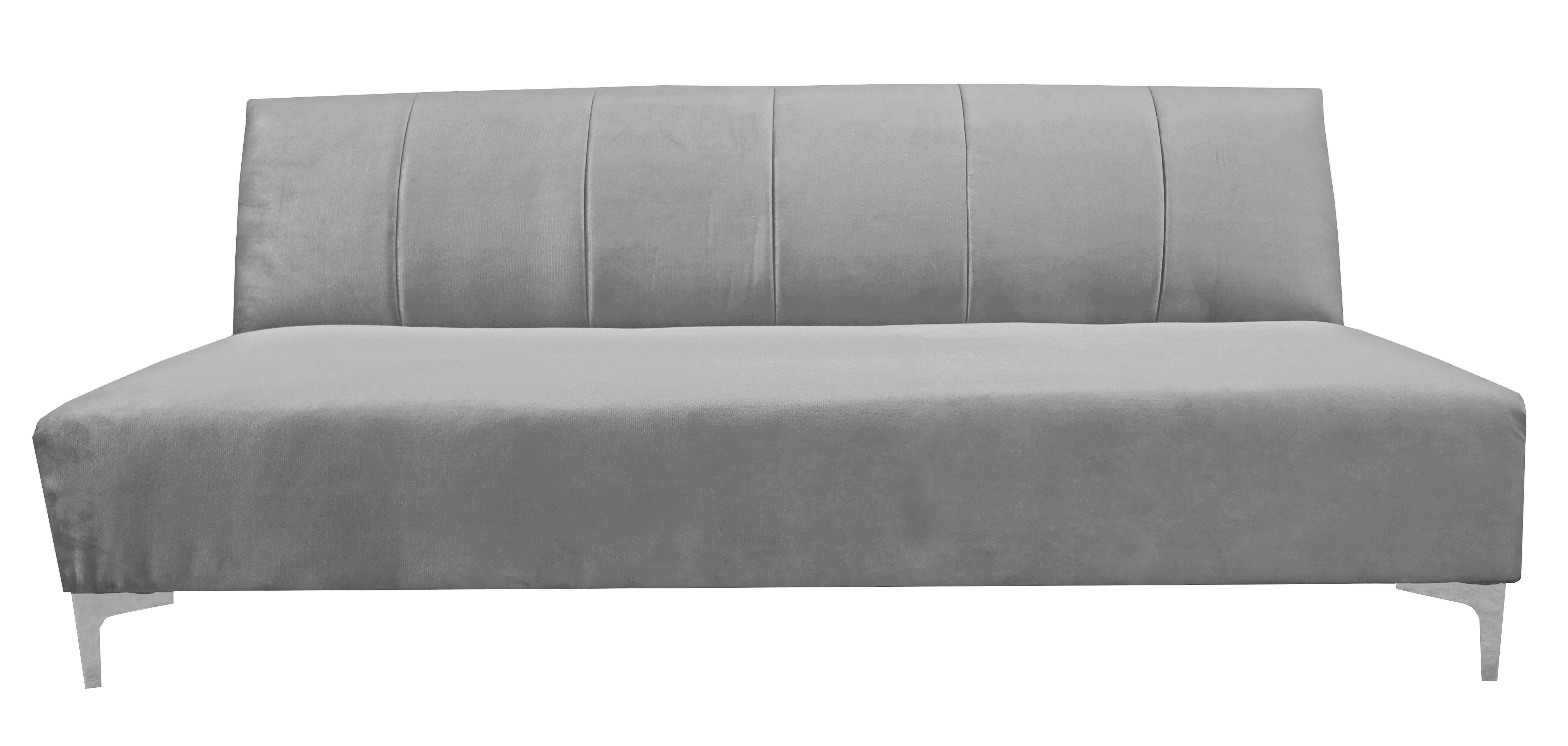 Sofa Cama Reclinable El Bazar Store Miami Plata Terciopelo, Futon 3 Posiciones, Sala, Love Seat