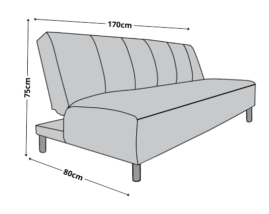 Foto 8 pulgar | Sofa Cama Reclinable El Bazar Store Miami Gris Oxford Terciopelo