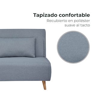 Foto 4 | Sillón Sofá Cama Individual Relan Velne Plegable Gris
