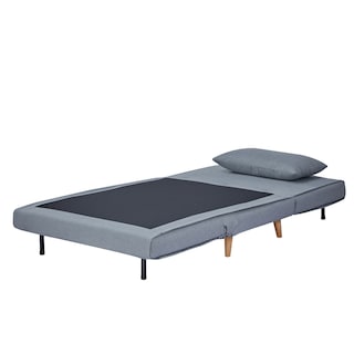 Foto 8 | Sillón Sofá Cama Individual Relan Velne Plegable Gris