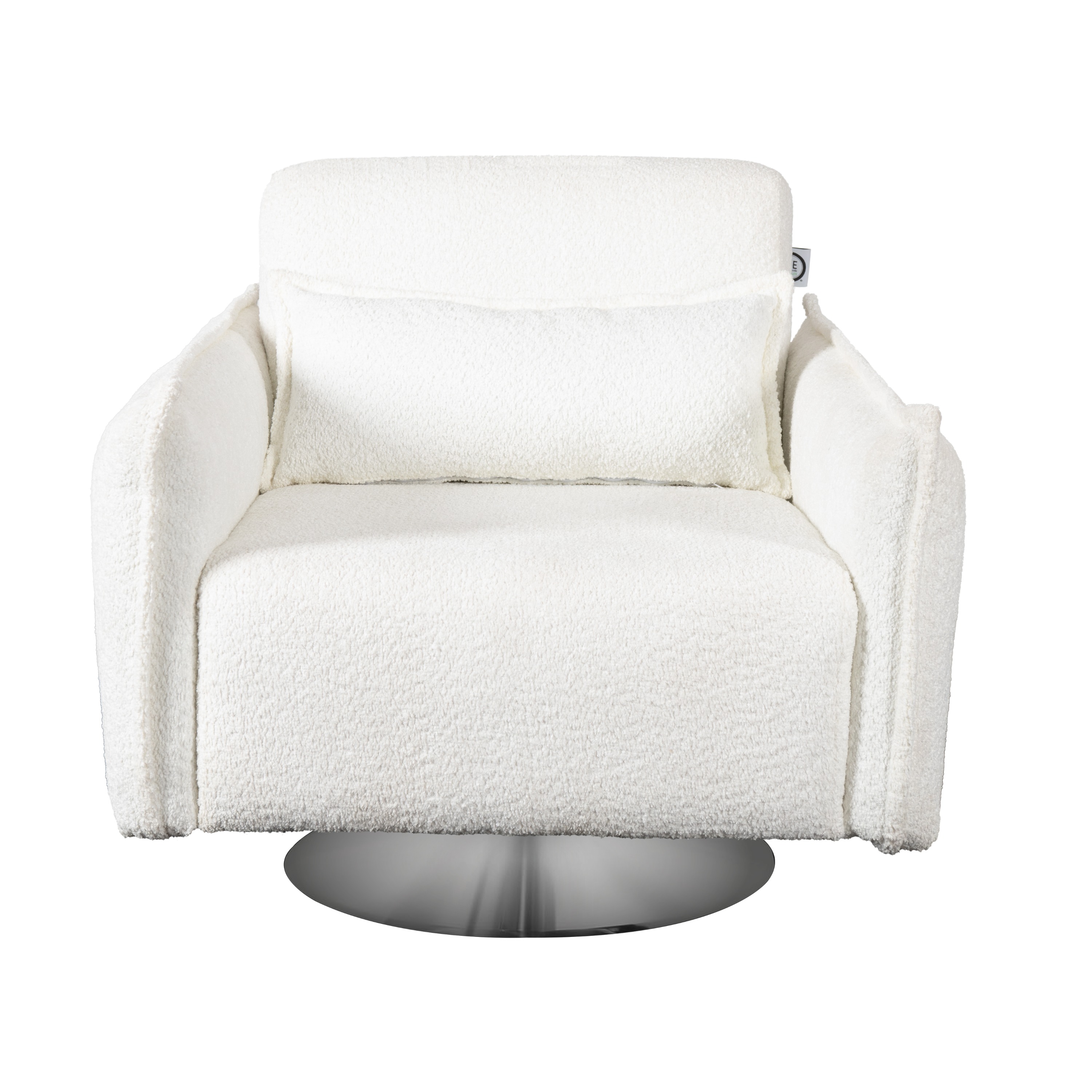 Foto 2 pulgar | Sillón M & E Muebles Antom Blanco Giratorio
