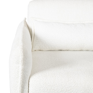 Foto 5 | Sillón M & E Muebles Antom Blanco Giratorio