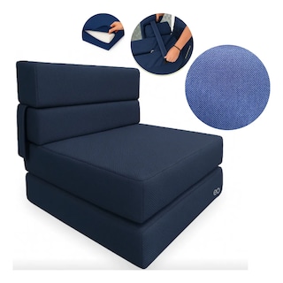 Foto 3 | Sofá Cama Individual Plegable Eo Safe Imports Esi-20758 Azul
