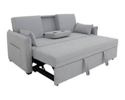 Foto 1 | Sofá Cama Easy Living Modelo Roco Gris Claro
