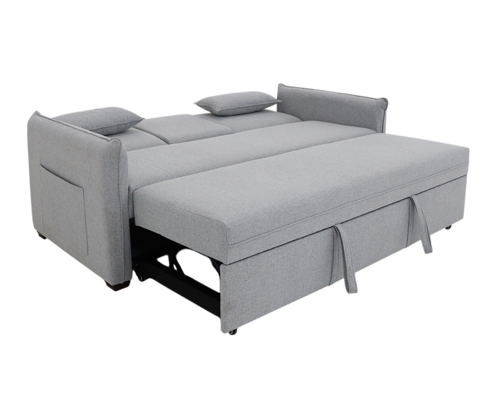 Foto 3 pulgar | Sofá Cama Easy Living Modelo Roco Gris Claro
