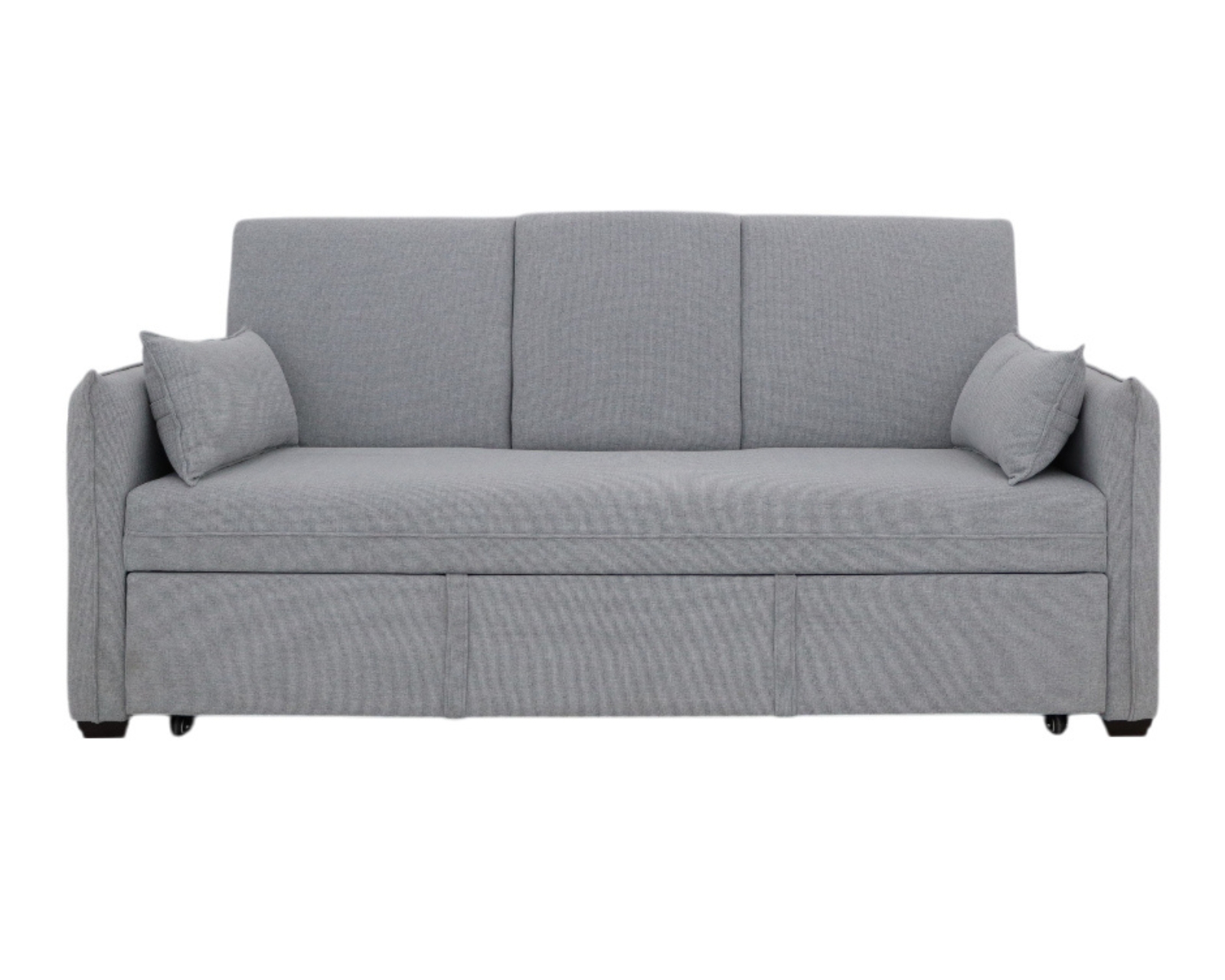 Foto 6 pulgar | Sofá Cama Easy Living Modelo Roco Gris Claro