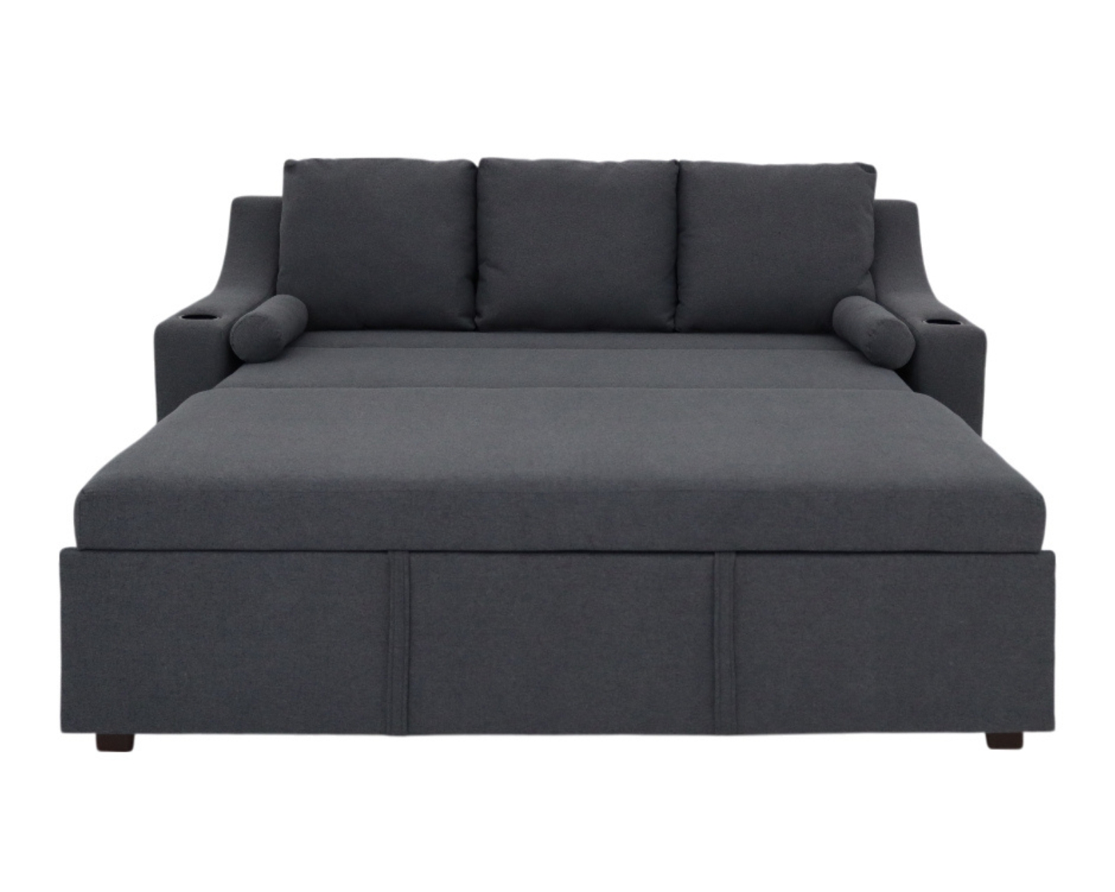 Sofá Cama Easy Living Modelo Stanley Gris Oxford
