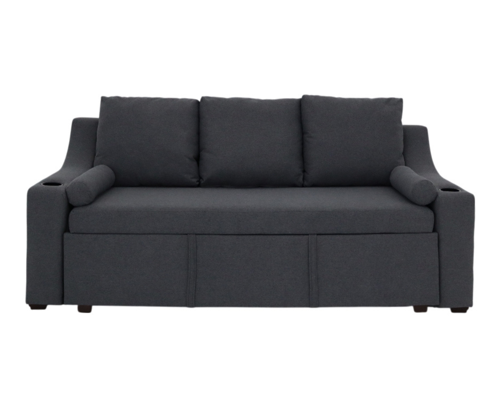 Foto 3 pulgar | Sofá Cama Easy Living Modelo Stanley Gris Oxford