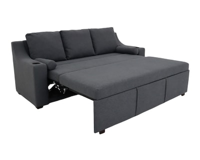 Foto 3 | Sofá Cama Easy Living Modelo Stanley Gris Oxford