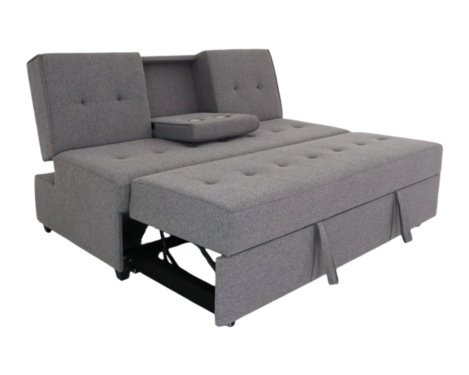 Sofá Cama Easy Living Pisa Gris