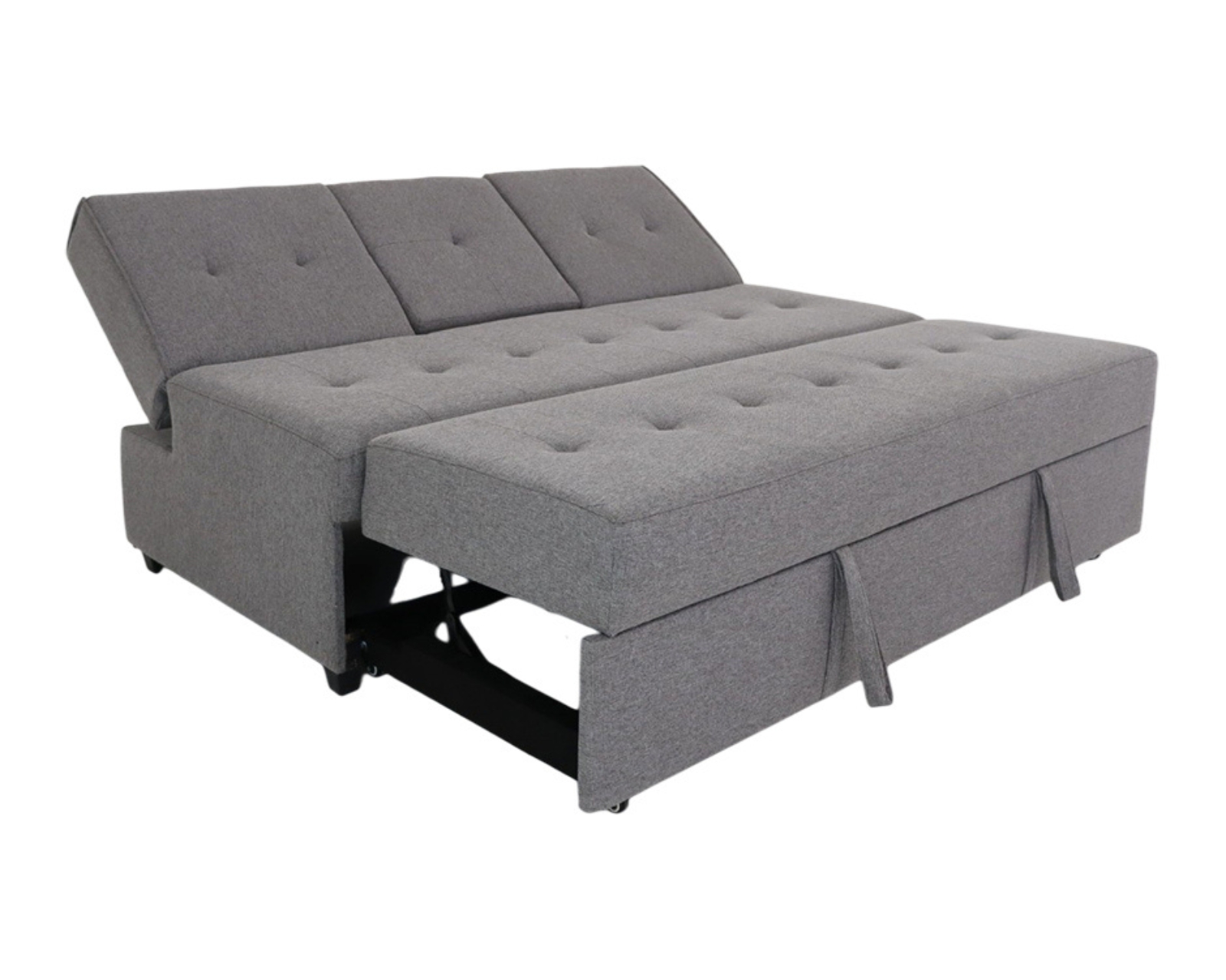 Foto 5 pulgar | Sofá Cama Easy Living Pisa Gris