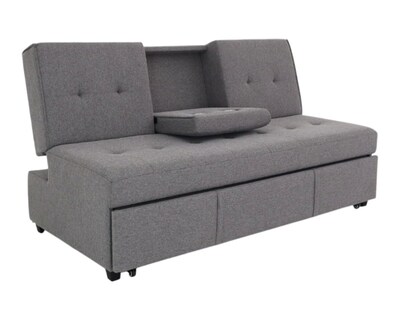Foto 5 | Sofá Cama Easy Living Pisa Gris