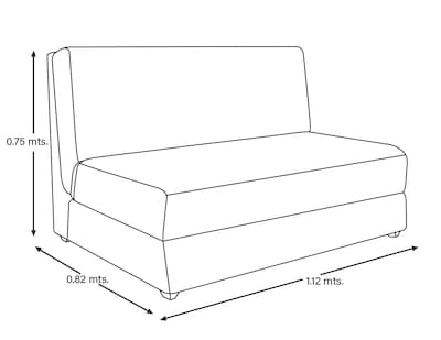 Foto 5 | Sofá Cama Ikasa Tulum Gris