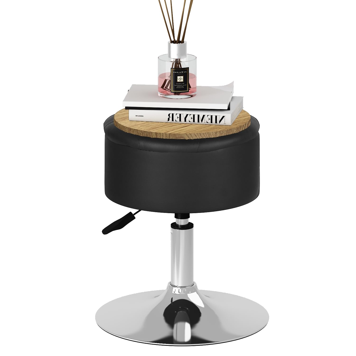 Foto 1 | Taburete Furniturer Theehe Negro