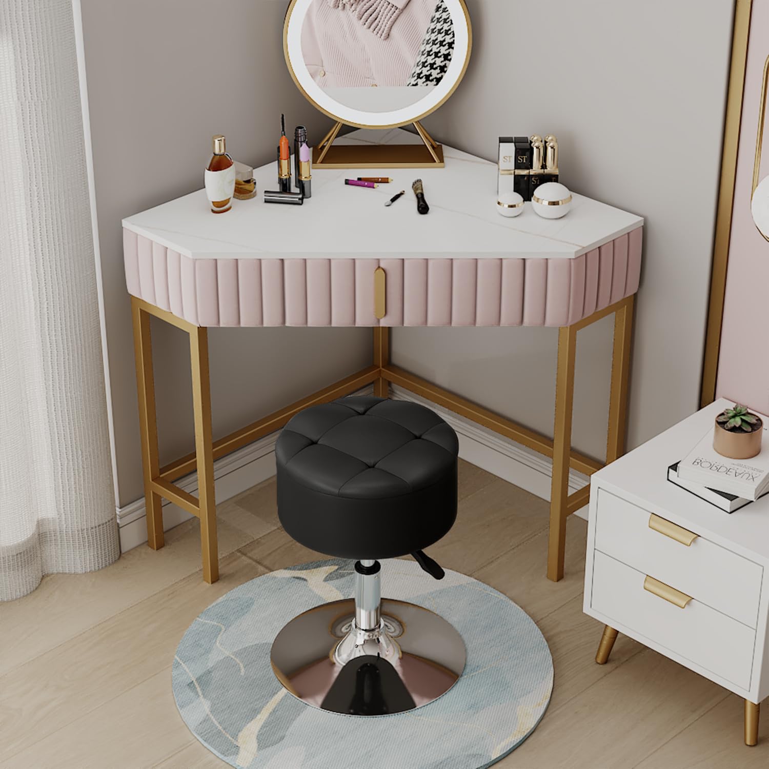 Foto 2 | Taburete Furniturer Theehe Negro