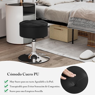 Foto 7 | Taburete Furniturer Theehe Negro