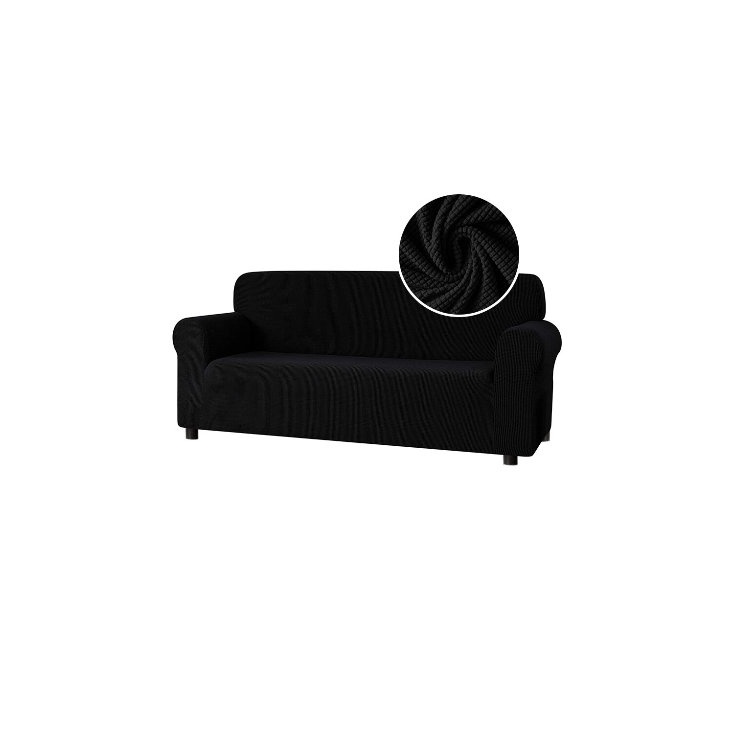 Funda De Sillón Quadrille De Tela Elástica Para 2 Cuerpos - Venta Internacional.