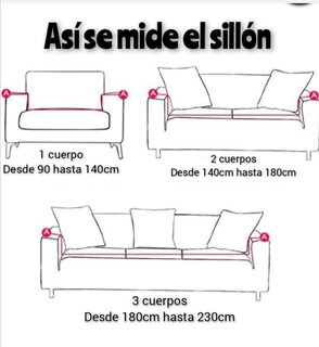 Foto 2 | Funda De Sillón Quadrille De Tela Elástica Para 2 Cuerpos - Venta Internacional.