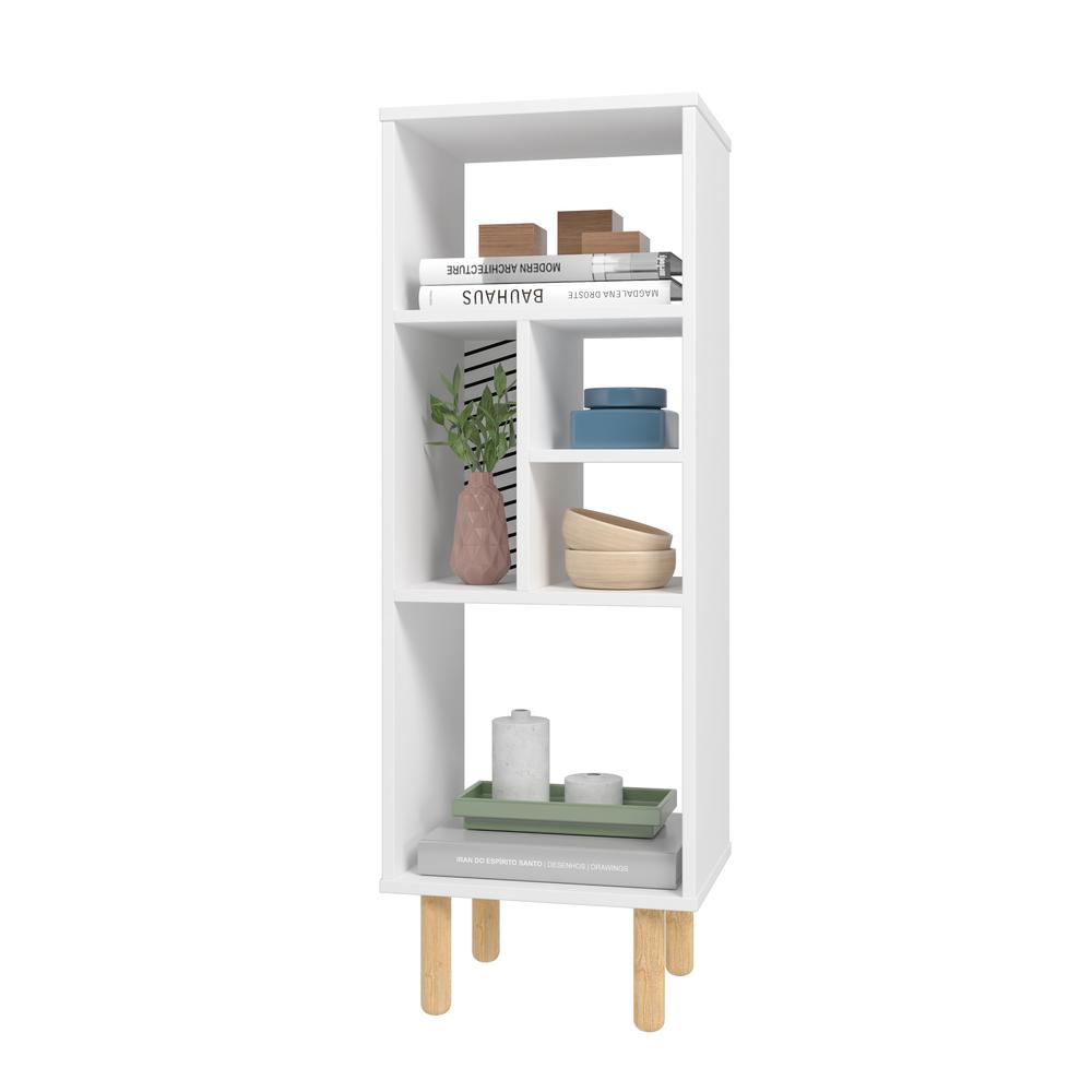 Foto 4 pulgar | Librero Organizador Midtown Concept Minimalista Armado Fácil color Blanco