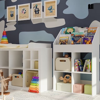 Foto 7 | Librero para Niños Mubson Juguetero Organizador Nabi color Blanco