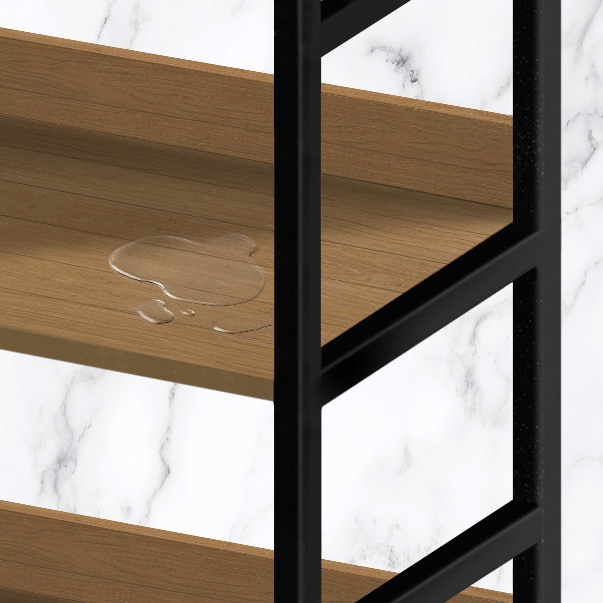 Foto 4 | Librero Magma Life Ml11est color Café