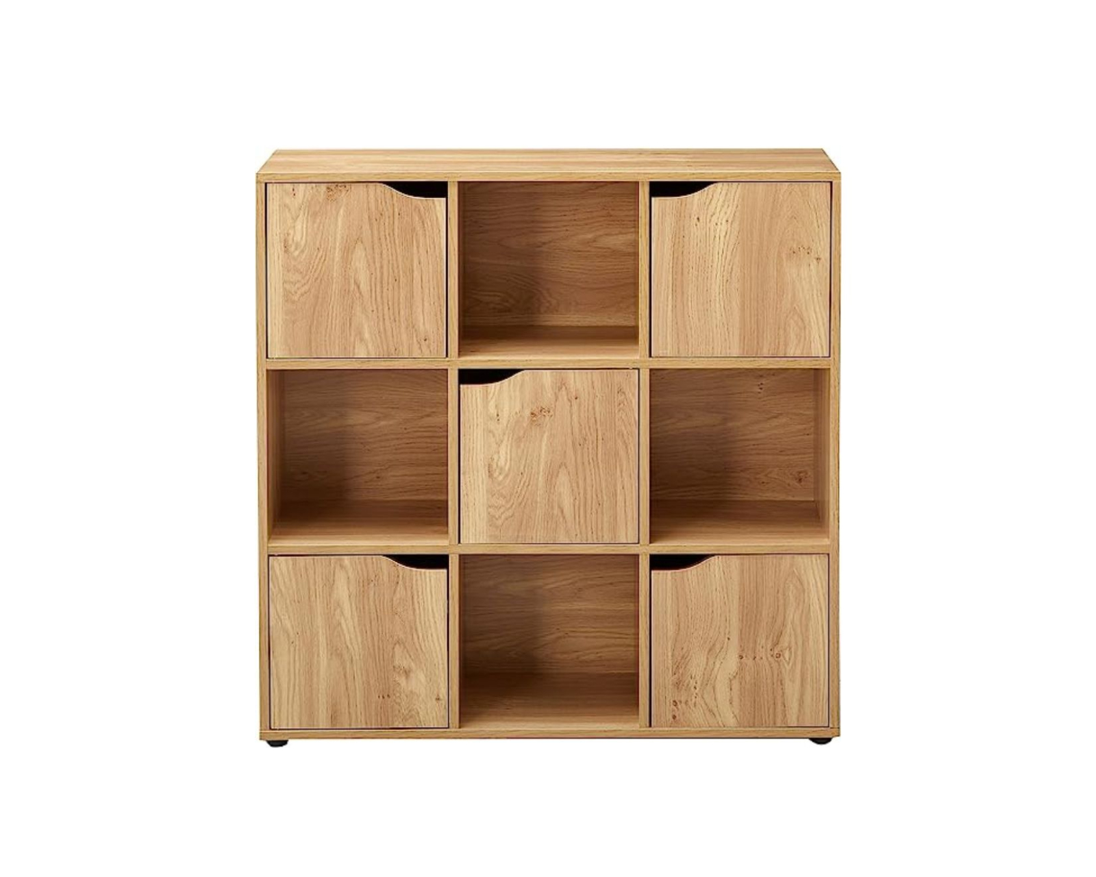 Foto 2 pulgar | Organizador 9 Cubículos, Librero Gabinete Multifuncional Color Madera