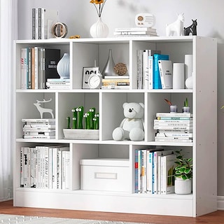 Foto 4 | Librero Organizador Iliosinnova 10 Cubos Blanco