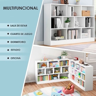 Foto 8 | Librero Organizador Ilios Innova L10-Bla 10 Cubos Color Blanco