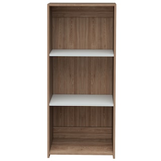 Foto 2 | Librero de Madera MDP Excelsior Note Miel y Blanco 1.2 m
