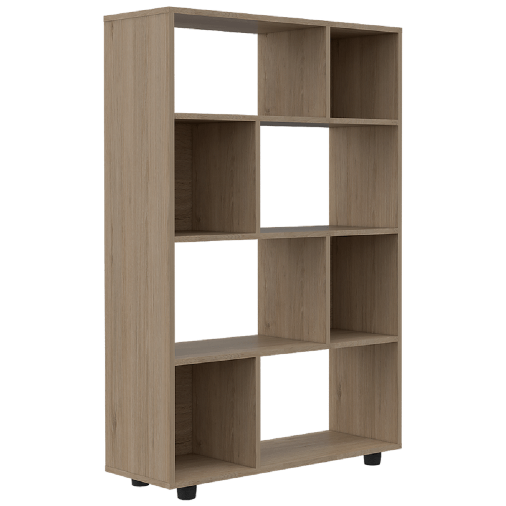 Librero de Madera MDP Beige Excelsior Indira Rovere