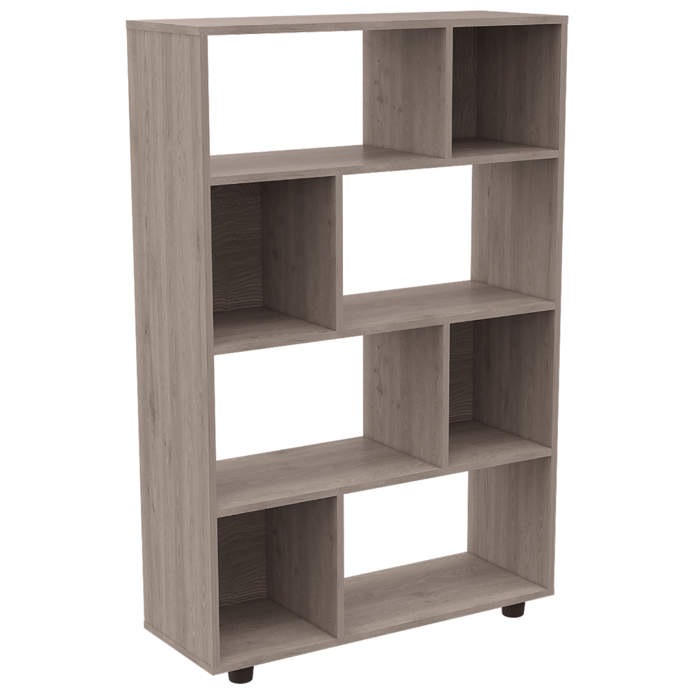 Libreros Excélsior Office 8 Gris Madera Aglomerada