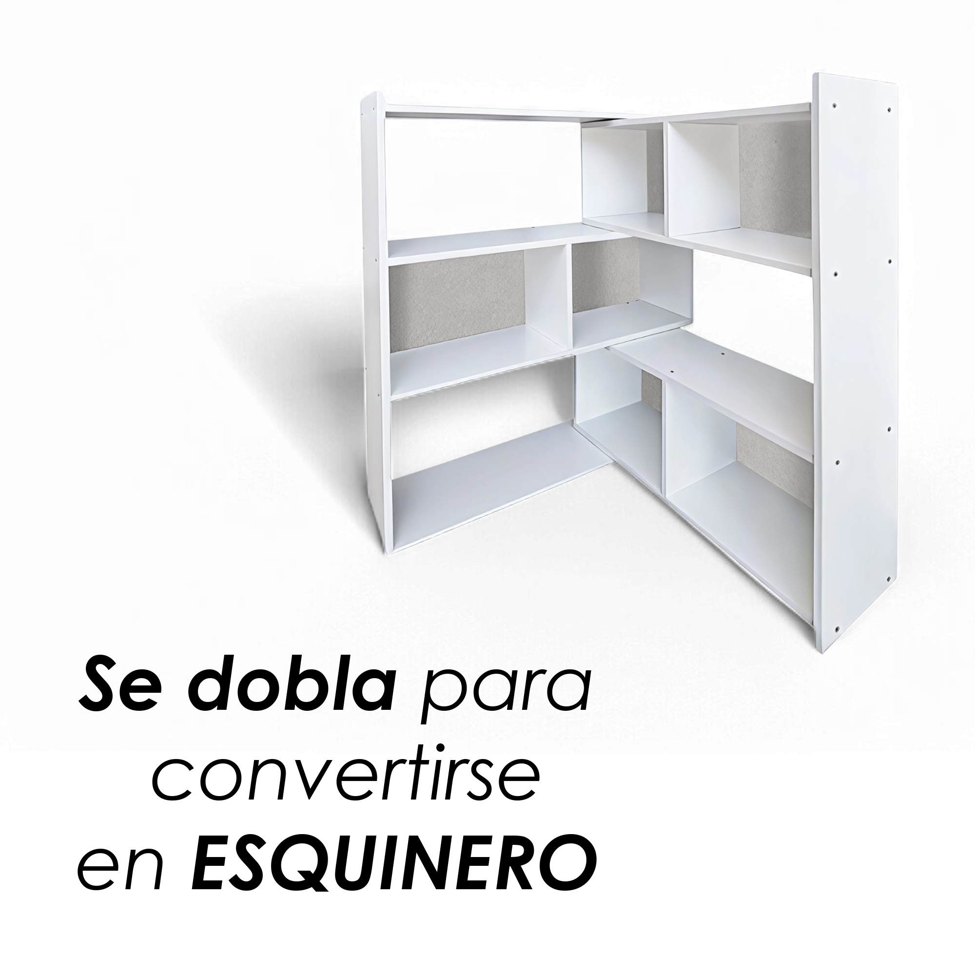 Foto 8 pulgar | Librero Organizador Ilios Innova Retractil Blanco