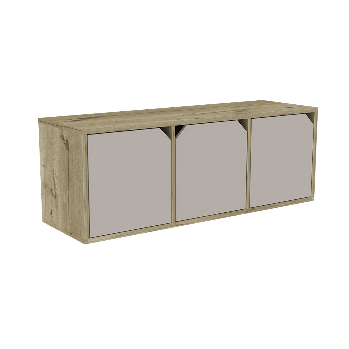 Foto 1 | Librero Fiji - Modulo Bajo Color Duna Y Taupe