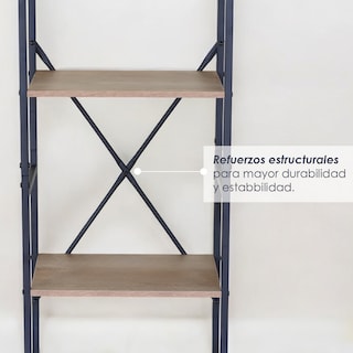 Foto 5 | Librero Organizador Ilios Innova L14-map/gdx Color Café De 3 Cuerpos