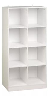 Foto 1 | Librero EKE Life Home Blanco Minimalista 8 Cubos MDF
