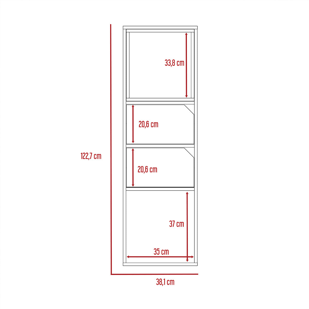 Foto 7 pulgar | Combo para Sala Singapur Incluye Mesa De Centro y Librero Virtual Muebles