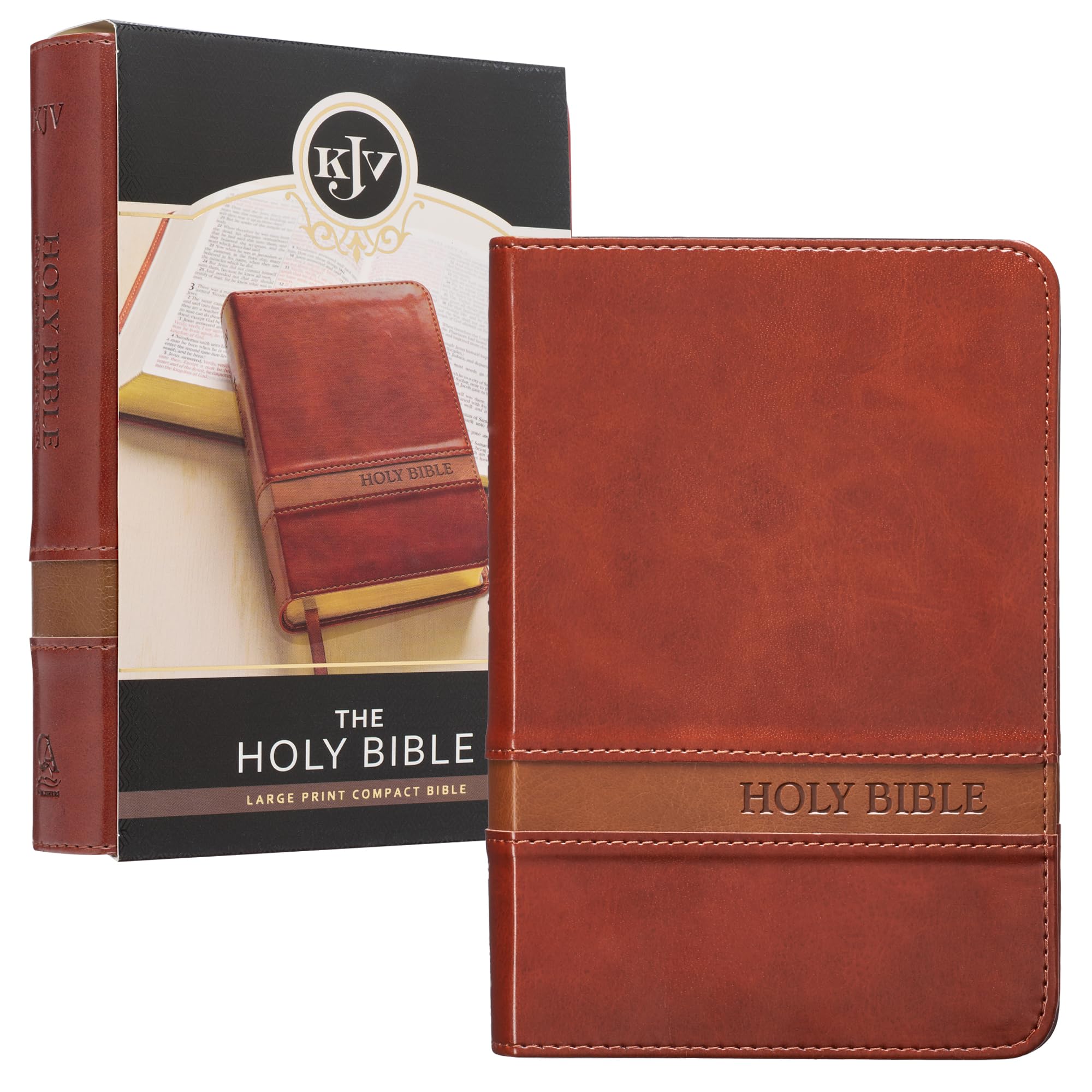 Foto 1 | Letra Roja Compacta Con Letra Grande De Bible Christian Art Gifts Kjv - Venta Internacional.