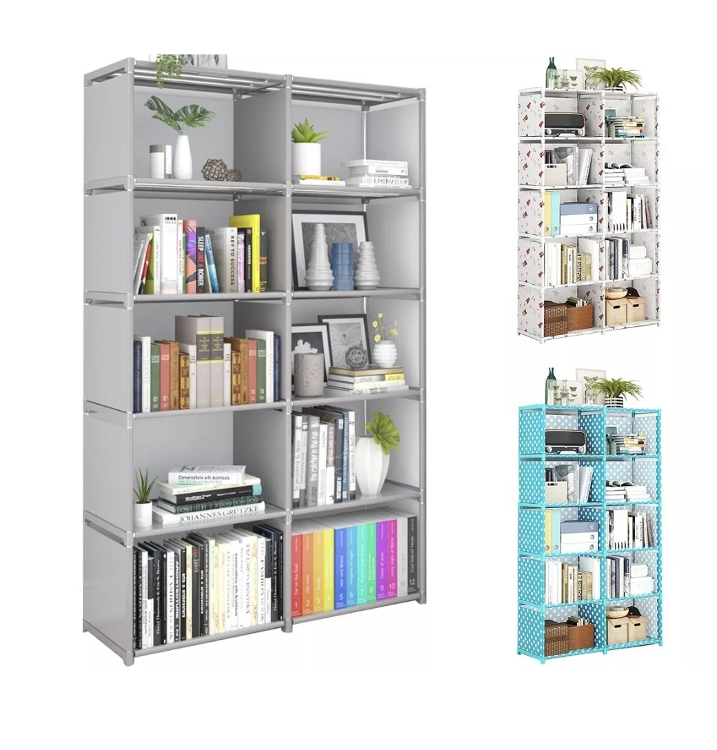 Librero Y Mueble Organizador  10 Cubos