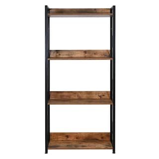 Foto 4 | Librero Rack & Pack 4 Repisas Estante Multiusos Cafe