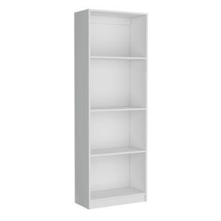 Foto 3 | Librero Home, Blanco Duqueza, Con Cuatro Entrepaños