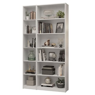 Foto 1 | Kit Estante Librero Madesa 6908 Y Organizador 6906 Blanco
