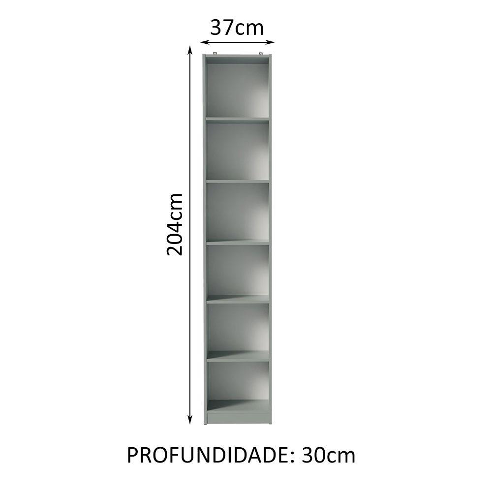 Foto 4 pulgar | Estante Librero Organizador Madesa 6906 Con 6 Nichos