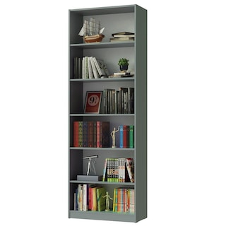 Foto 1 | Librero Organizador Multifuncional Madesa 6 Nichos Gris