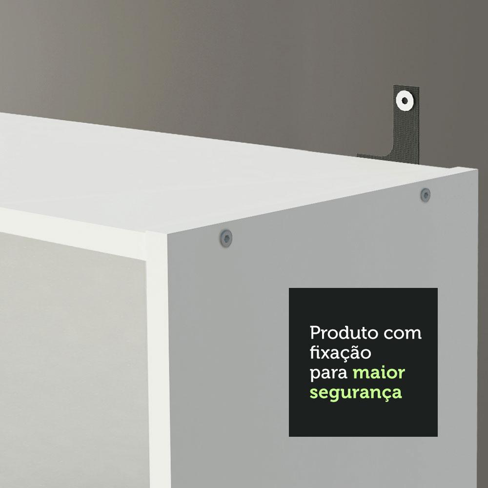 Foto 9 pulgar | Kit Estante Librero Madesa Organizador Blanco
