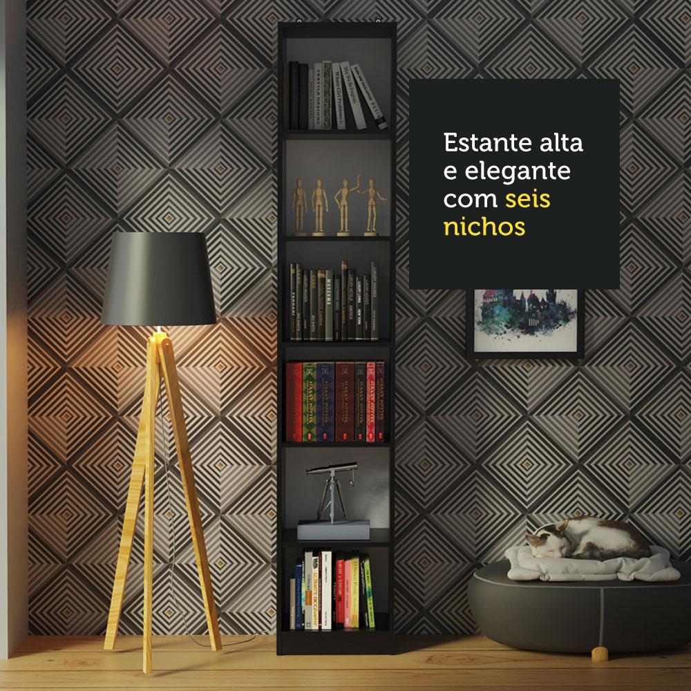 Foto 7 pulgar | Estante Librero Organizador Madesa 6906 6 Nichos