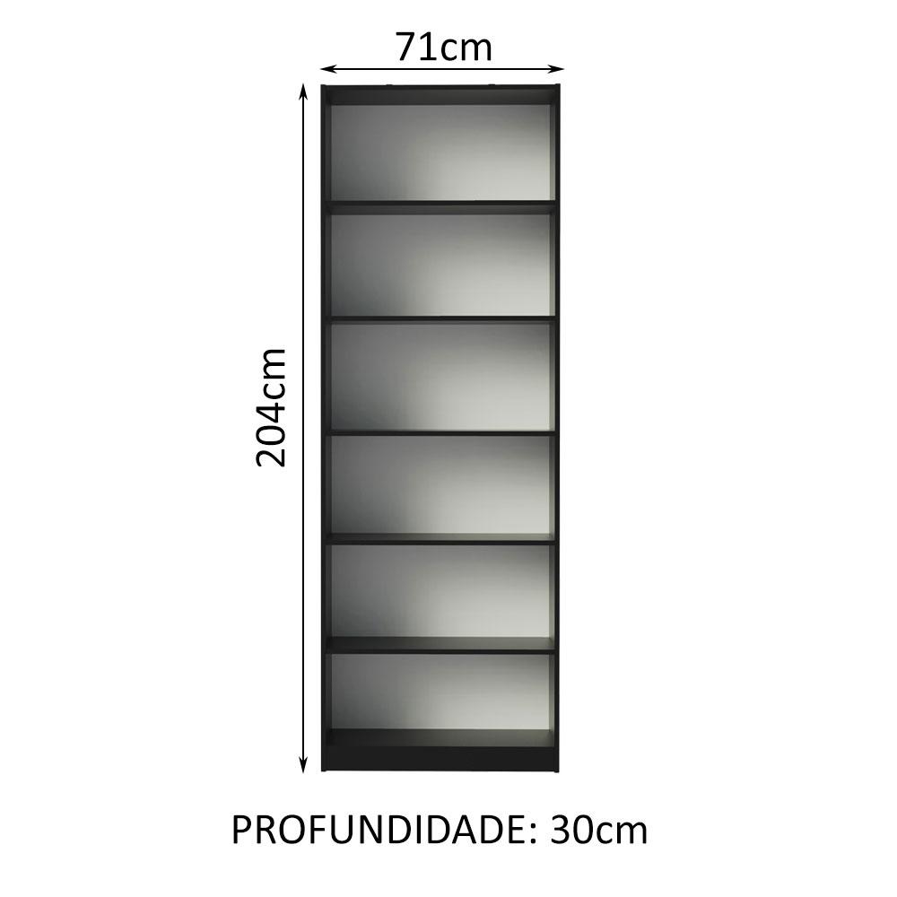 Foto 4 pulgar | Librero Organizador Multifuncional 6908 Madesa 6 Nichos Nn