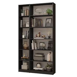 Foto 1 | Kit Estante Librero Madesa 6908 Y Organizador 6906 Negro