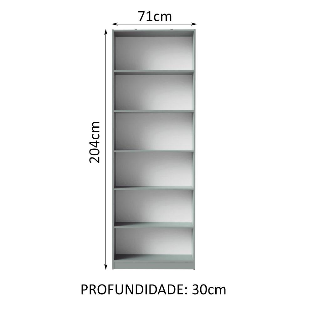 Foto 4 pulgar | Estante Librero Organizador Madesa con 6 Nichos